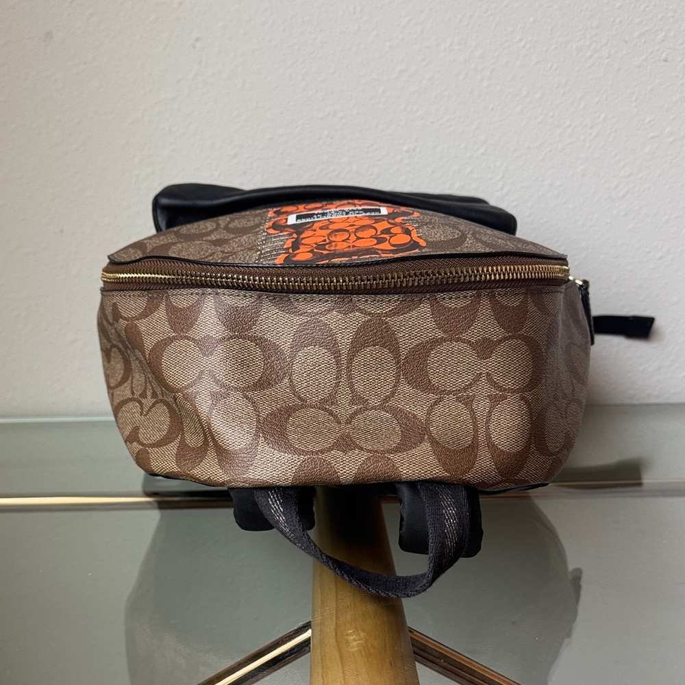 Coach Original Dept. of Corrections Bear, Gummy Leather Backpack - Picture 9 of 9